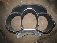 Накладка щитка приборов 848304X000WK Kia Rio, Кия Рио 3 2010 г - без Козырька, - БУ