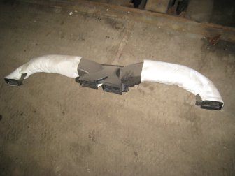 Воздуховод вентиляции панели передней Киа Рио 3 центральный 974704Y000 с 2011г, - БУ