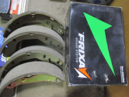 Колодки задние 96226110 96405132 96430417 Ланос Лачетти Нексия Эсперо Эпика барабанные, - FRIXA