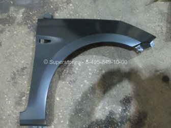 Крыло Хендай Солярис переднее правое 663214L000, 663211R300 с 11 г по 2017 с отверстием, - Yih sheng