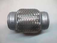 Гофра глушителя 45x100 приемной трубы 3-х слойная нерж Дэу Матиз 0,8 литра, - Edex