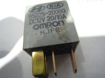 Реле 952252D000, 20/10 Ам серое Solaris, Kia  Rio, Ceed, Soul, IX20, IX35, OPTIMA, SPORTAGE, - БУ