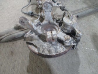 Щиток тормозной передний левый 94565914, 96534661 Шевроле Авео Т200-255 Спарк М300, - БУ