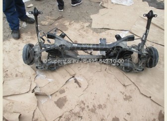 Балка задняя Форд Фокус 3, C-Max Седан, Хэтчбек F1FZ5035A, 1758500, 1830929, - БУ S48 - Голая