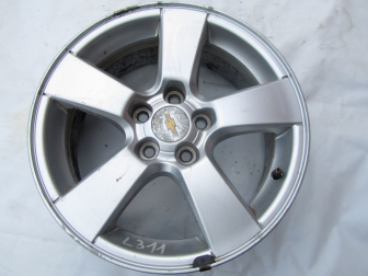 Диск литой R16 6.5x16 ET39 5x105 96831800 95131740 Круз Орландо Опель Астра J - 5 лучей- L311 - БУ