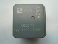 Реле 13500118, 6047 Шевроле Круз Авео Опель Астра J многофункциональное Cерое, - БУ, - БУ