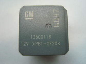 Реле 13500118, 6047 Шевроле Круз Авео Опель Астра J многофункциональное Cерое, - БУ, - БУ