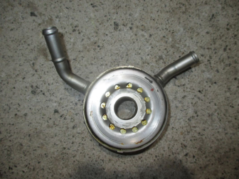 Радиатор масляный 213051KA1A 213051KA0A Ниссан Кашкай Ноут Тиида 1,6 литра HR16DE - БУ