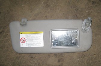 Козырек солнцезащитный Киа Рио 3, Хендай Солярис правый 852201R0208M с 2011 г.в., - БУ