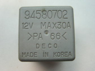 Реле 90244312, 94580702 Авео Матиз Ланос Нексия топливн помпы вентилятора обогрев стекла, - БУ