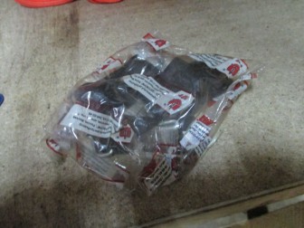 Резинка крепления глушителя Ваз 2101-2107, 21011203047 ромб и 2 крючка, - БРТ