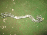 Трубка тормозная ВАЗ 2108-09 задняя левая 21083506110, - Ваз