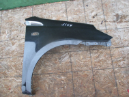 Крыло переднее правое 96888471 95198280 Шевроле Авео Т255 Хэтчбек Джентра - БУ Черное SS15 Без решет