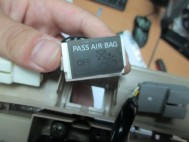 Лампочка аэрбега пассажира Ниссан Мурано Z50 с 04 по 08г 25430CA000, - БУ