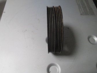 Шкив коленвала 96563901 Шевроле Авео 1,2л 8 кл Спарк Матиз 1,0 литра 96563902, сколы незначит - БУ-3