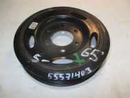 Шкив коленвала 55571403 80001697 Шевроле Круз Астра J 1,4 литра Турбо A14NET A14XER A14XEL S-65 - БУ