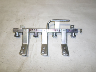 Рампа топливная 25183106 25181703 Шевроле Спарк М300 двигатель B10D1 1,0 литр CS-79, L073, - БУ