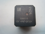 Реле 13500119 6048 Шевроле Круз многофункциональное Черное, - БУ