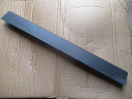 Накладка порога Форд Фокус 3 внутренняя передняя левая BM51A13201ACW - Черная S-45- Царапина - БУ