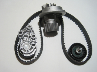 Ремень ГРМ 127z Комплект 93744703 Авео Круз Ланос Лачетти Нексия 1,4-1,6л 16V с помпой GM-SuperStor