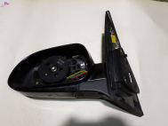 Зеркало левое Шевроле Лачетти 96545712 E11-015757 электрическое 5пин - Черное - БЕЗ зеркала - БУ