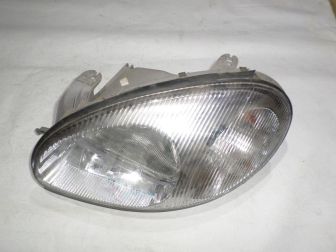 Фара левая Шевроле Ланос 96304606 E13-109079 с механическим коректором - БЕЗ коробки - Hengda