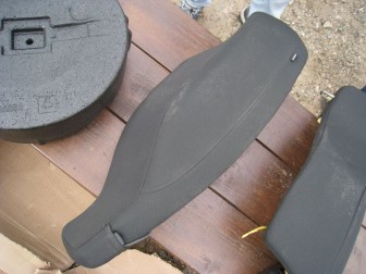 Подушка безопасности Шевроле Круз - Накладка боковая сиденья заднего правого 95970941 - Ткань, - БУ