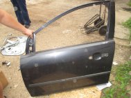 Дверь передняя левая Форд Фокус 2 до 2008 года 1505704 Голая, - БУ Серая FO11