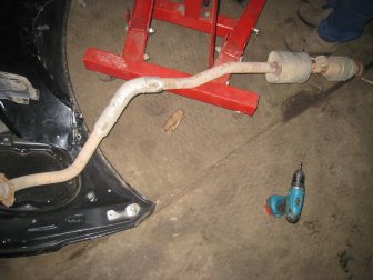 Резонатор Киа Рио 3, Хендай Солярис с 2011 года 286004L010 , - БУ