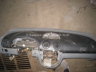 Торпеда Шевроле Лачетти для кузова Хэтчбек и Универсал панель передняя приборная 96615648, - БУ LH-1