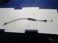 Трос замка двери открывания задней правой 95961405 L11215 Шевроле Спарк М300 Равон Р2 - 53см - БУ