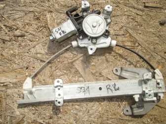 Трапеция стеклоподъемника двери Ниссан Мурано Z50 задней левой 82721CA000 с моторчиком, - БУ