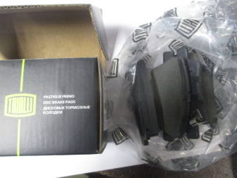 Колодка торм диск зад S1010630 Hyundai Solaris 1.6 2010- Kia Rio 1.6 2012  Trialli