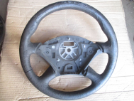 Рулевое колесо Форд Фокус 1 руль 98AB3600BHW - полиуретановый - 3S4Z3600AAD - сильно ПОТЕРТЫЙ, - БУ