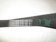 Ремень 6PK1900, 55354680 генератора Дэу Леганза, Нубира, Шевроле Реззо 2 литра, -  Contitech