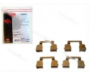 Ремкомплект передних колодок 410271417R, 7701207066, 410278957R Рено Логан, - Delphi