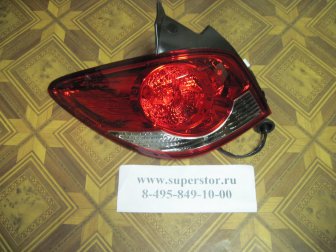 Фонарь левый задний 95490806, 95151161, 95127056 Шевроле Круз в кузове Хэтчбек, - GM