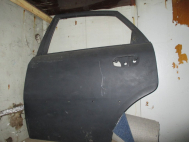 Дверь задняя левая только для Дэу Лачетти Седан без молдинга 96547663, - БУ Черная