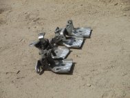 Петля двери передней правой верхняя 1518390 Фиеста Fiesta и Фьюжен, Fusion с 2002 г, - БУ