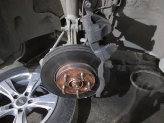 Диск тормозной задний - Замена 1 штуки на Шевроле Круз, Chevrolet Cruze