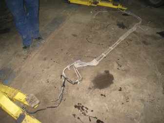 Трубки топливные магистральные комплект 587364L000, 313104L00 Киа Рио 3, Kia Rio 3 с 2011 г.в., - БУ