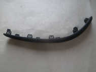 Молдинг бампера заднего левый 13122007, 375768702 Опель Астра H - Черный, - БУ