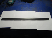 Молдинг стекла двери передней левой наружний 95972707, 95969109 Шевроле Спарк М300, - БУ 