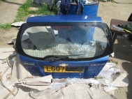 Крышка багажника Шевроле Авео Хэтчбек Т200 и 255, 96540837 - БУ в СБОРЕ Синяя К6