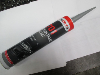 Герметик сварочных швов Туба 310 мл 701 полиуретановый Серый, - Radex