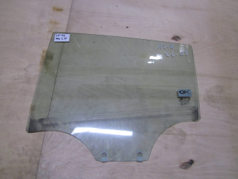 Стекло двери Шевроле Спарк М300 задней левой 96690108, 96690110 - 64x47, - БУ