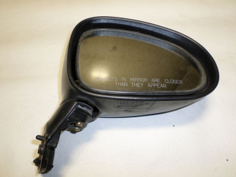 Зеркало правое Шевроле Спарк М200 механика 96600314 96600408 E4012291 012292 Черное БЕЗ крышки! - БУ