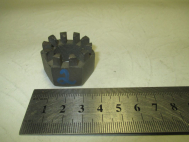 Гайка ступицы передней 94515178 Шевроле Ланос Дэу Нэксия Эксперо под шплинт с зубцами - GM