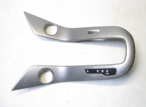 Накладка АКПП селектора ручки преключения 94565214 95955142 Шевроле Круз Серебро - есть ЦАРАПИНА- БУ 