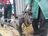 Шланг тормозной Шевроле Круз, Опель Астра J задний правый 13345580 для дискового тормоза - БУ